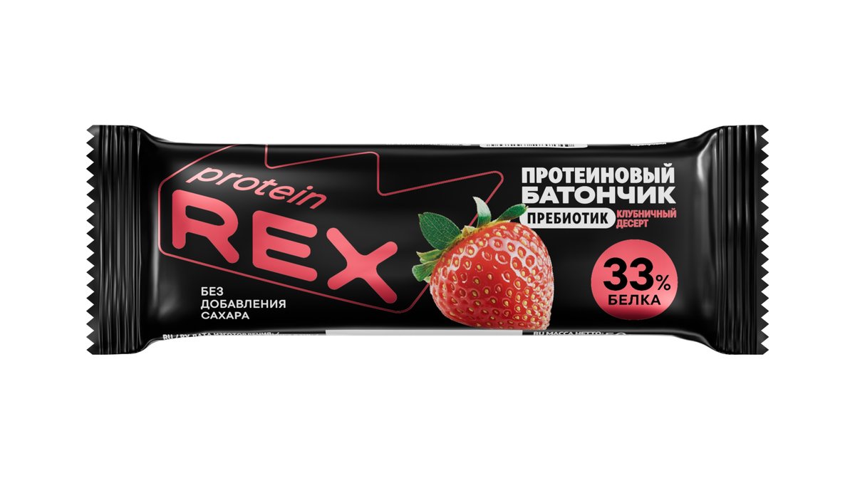 Mr. Protein პროტეინის ბარი მარწყვის დესერტი (50 გ)