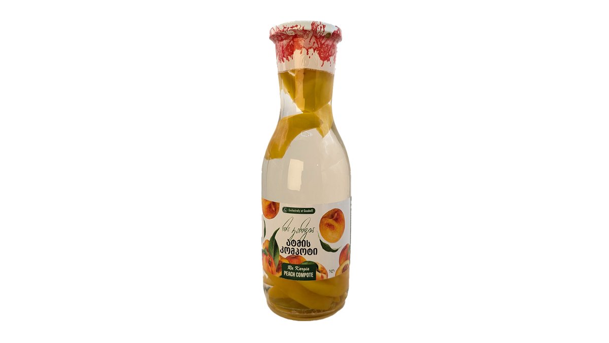 What's good Jam peach (1 ლ)