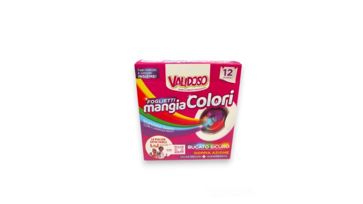VALIDOSO Cleaning Product colored clothes (12 pcs)