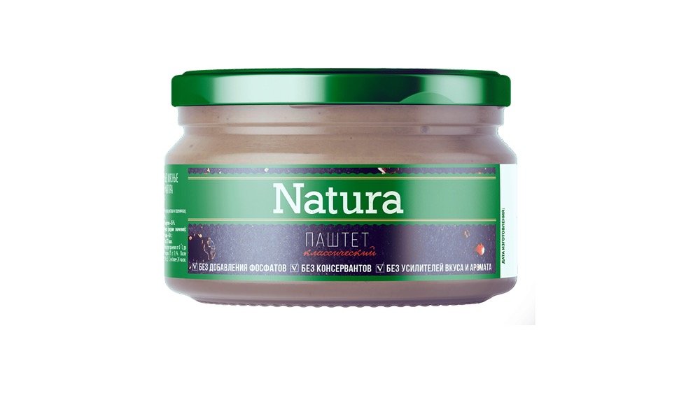 Natura паштет classic (200 g)