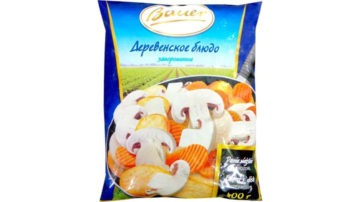 BAUER Замороженное Овощное Блюдо Chinese vegetable mix (400 g)