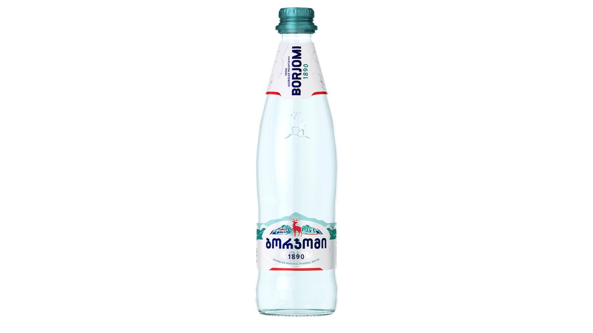 Borjomi გაზიანი წყალი mineral water (0.5 l)