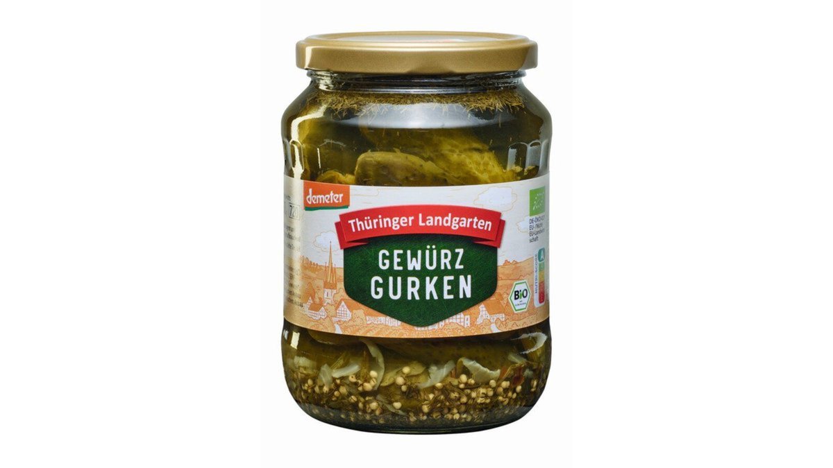 Thüringer Landgarten მარინადი კიტრი Vegan (670 g)