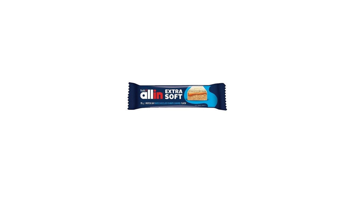 ALLIN Protein Bar White Chocolate and Peanut Caramel (55 g)
