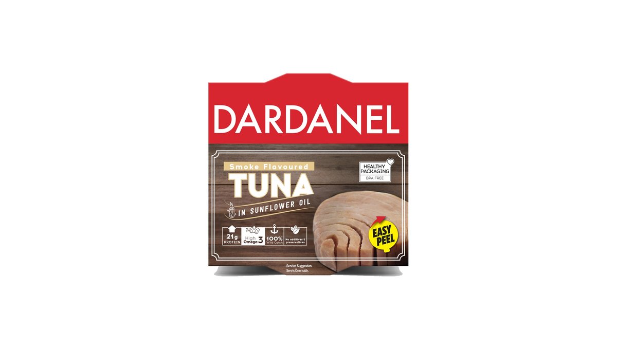 დარდანელ ი თევზი Smoked Tuna (140 g)
