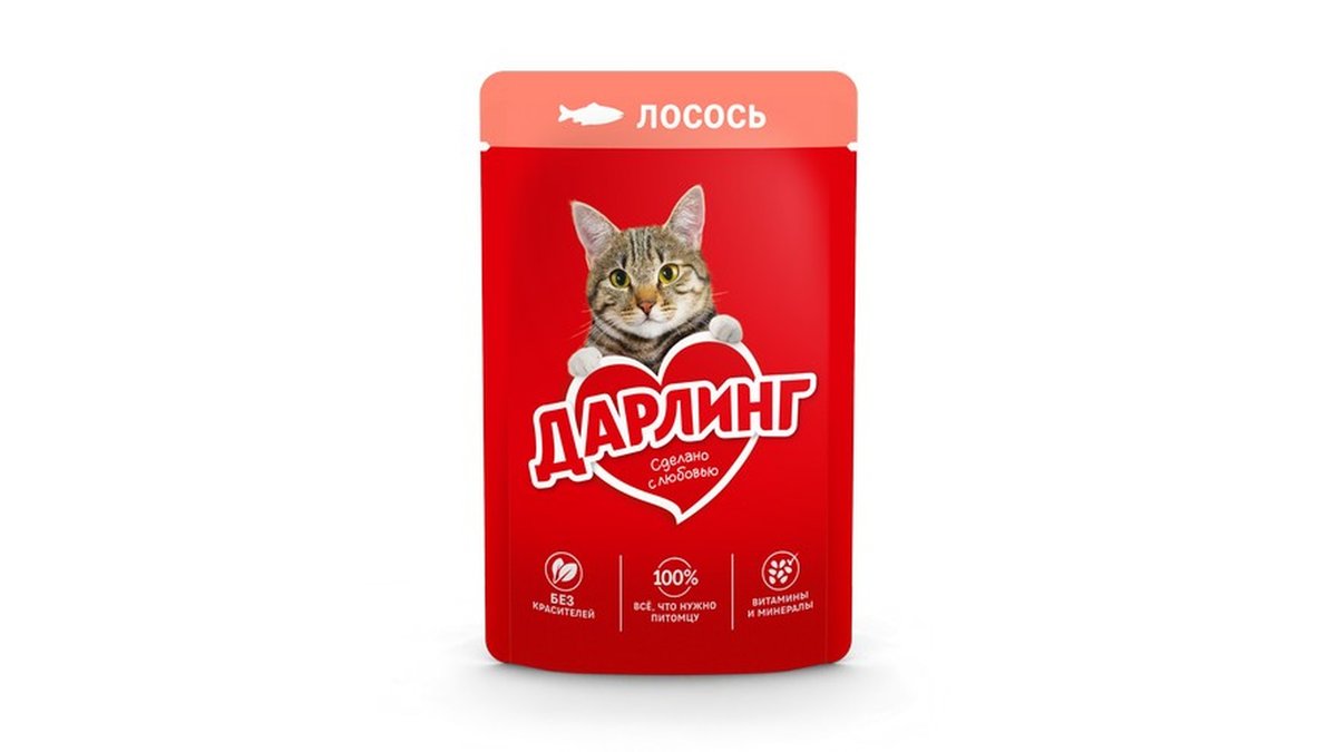 Darling Корм для животных with Salmon (75 g)