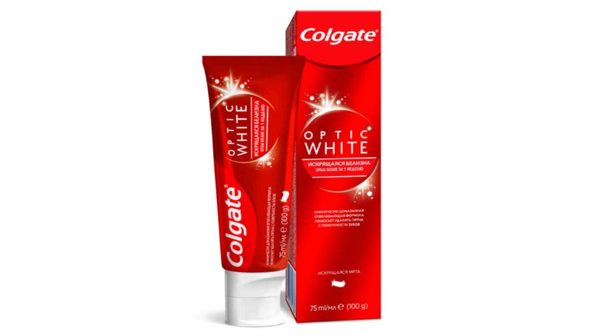 COLGATE კბილის პასტა Optic White (75 ml)