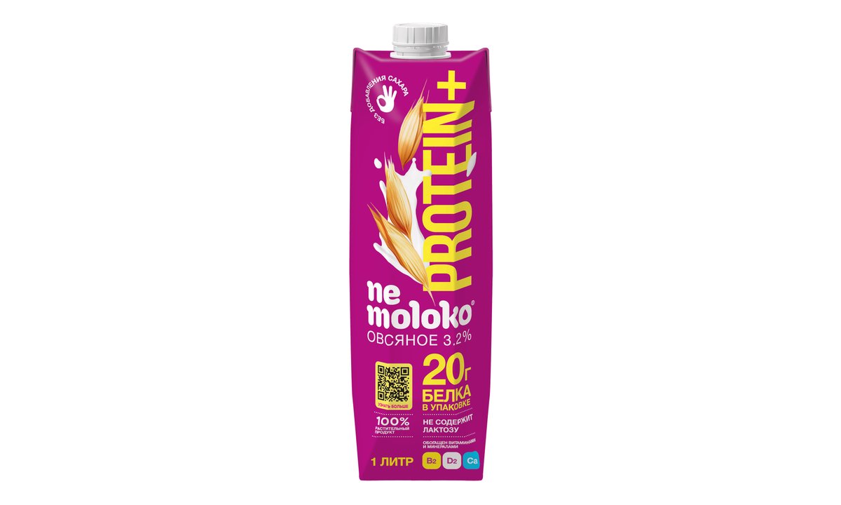 Nemoloko შვრიის სასმელი oat 3.2% protein (1 l)