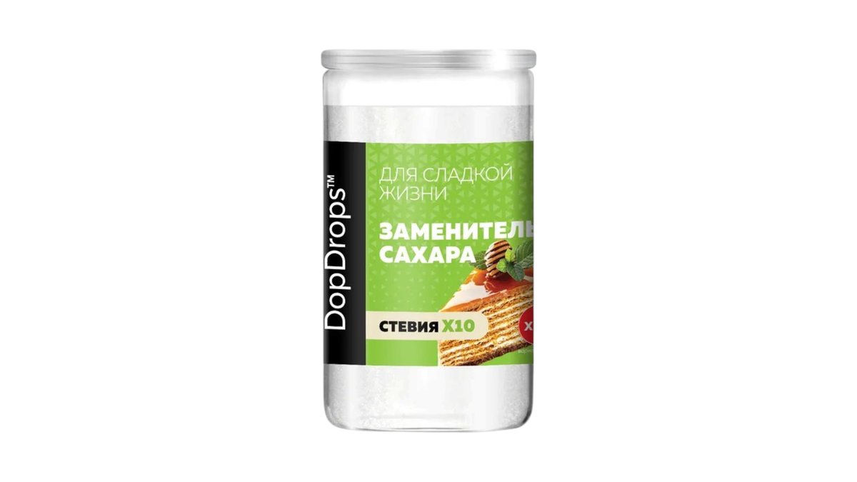 DopDrops Таблетки Стевии Stevia (1000 g)