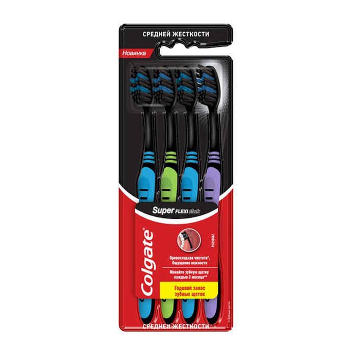 Super Frex зубная щетка სუპერ ფრექსი (4 pcs)