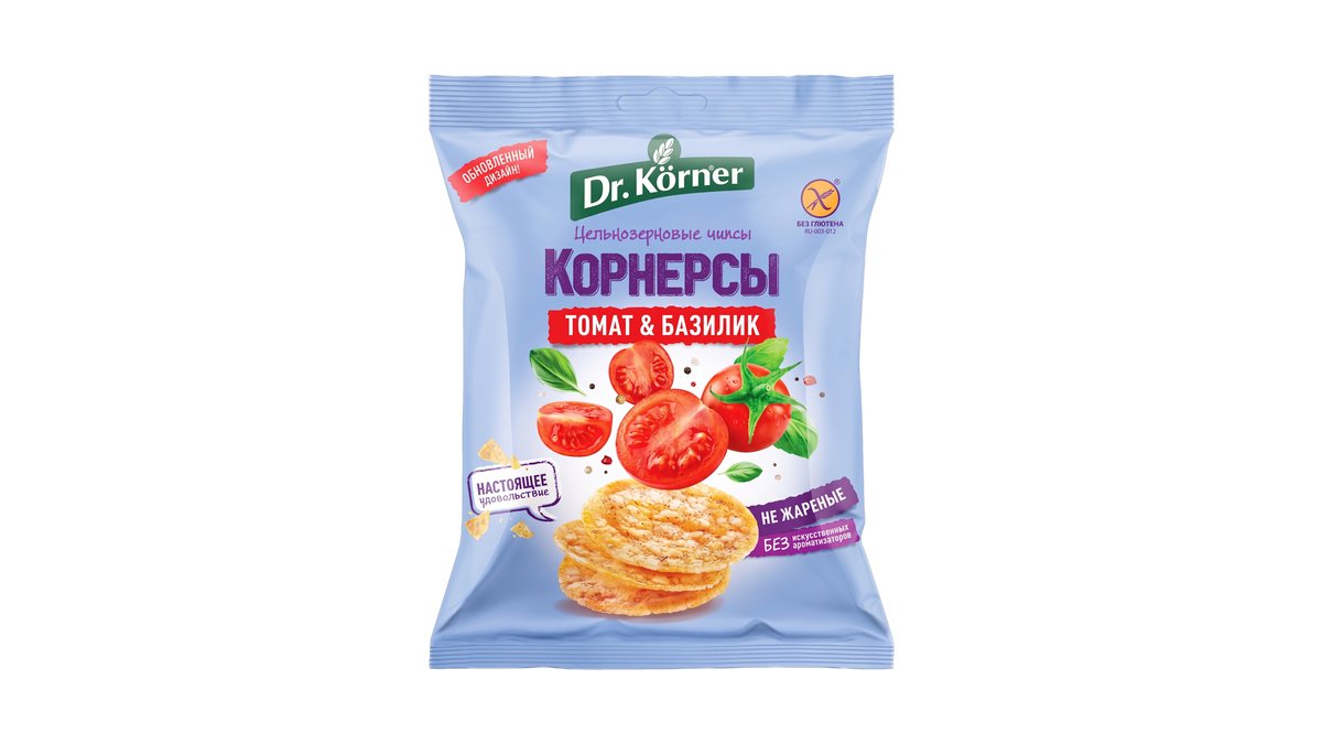 Dr.Körner chips tomato and basil (50 g)