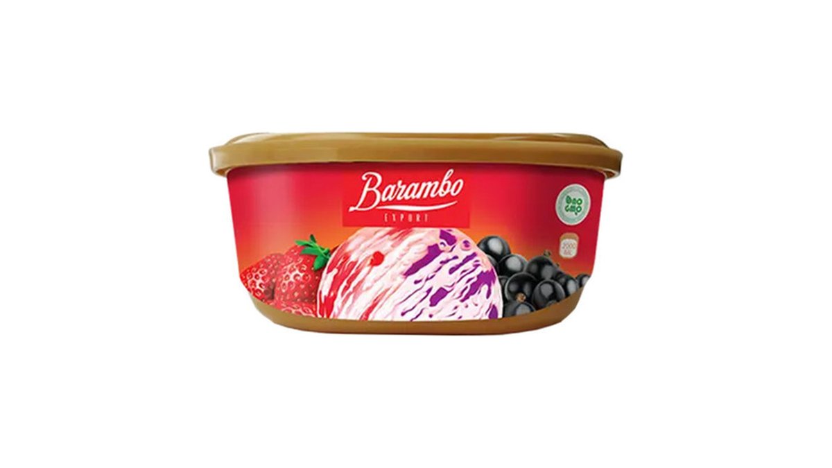 ბარამბო ice cream Strawberry and Currant (2 ml)