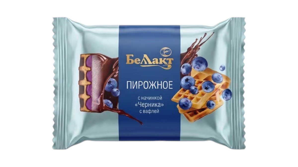 Belakti Glazed Cottage Cheese with blueberries (100 g)