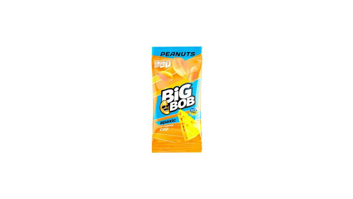 BIG BOB ქოქოსი Peanut Roasted (60 g)