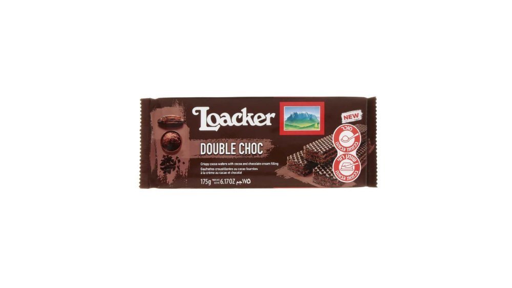 Loacker ვაფლი Double Chocolate (175 g)