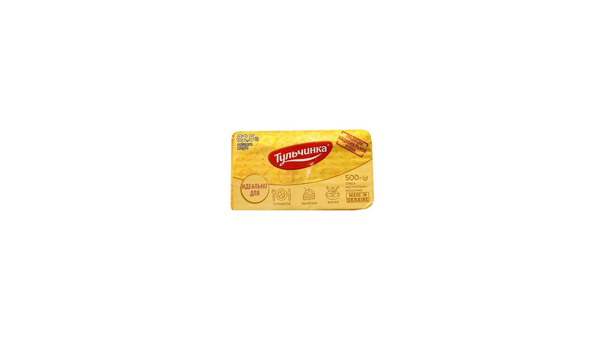 ტულჩინკა Масло 82.5% (500 g)