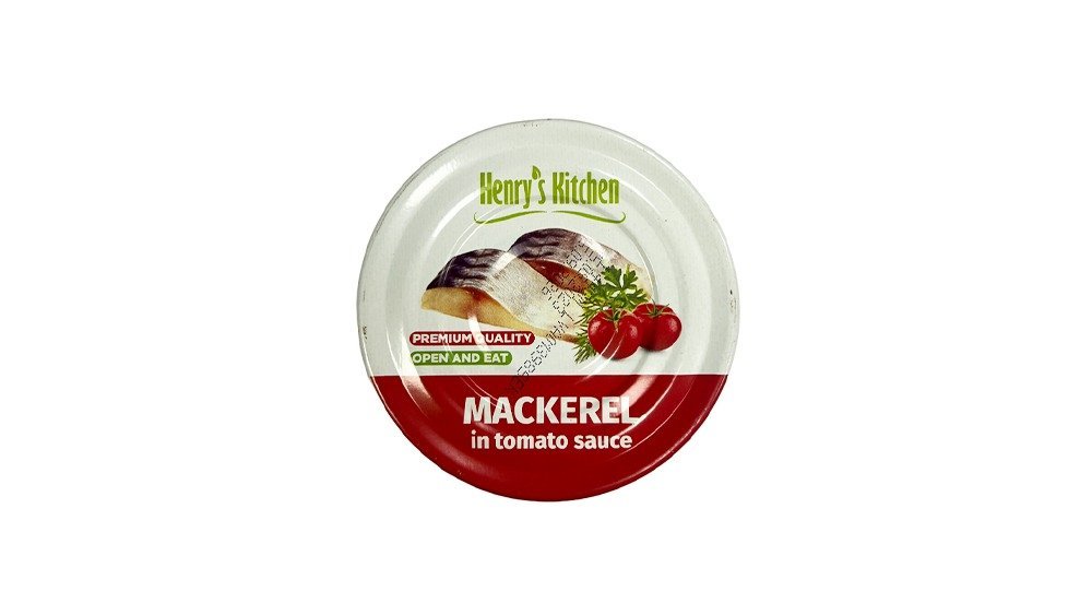 Henry's Kitchen კონსერვირებული თევზი in Tomato (240 g)