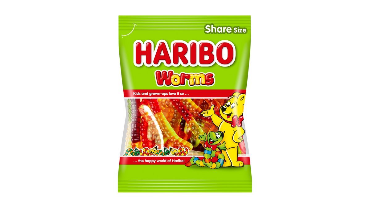 ჰარიბო конфета ჟელიბონი მატლები (150 g)