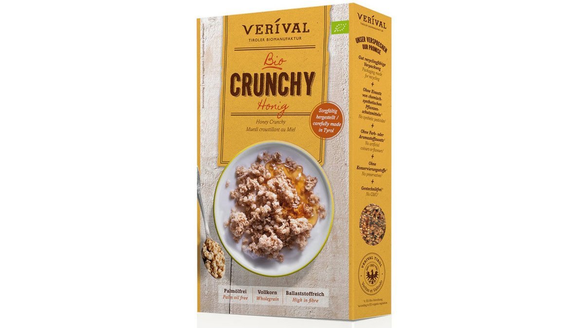 VWERIVAL Breakfast Cereal Mix with Honey (375 g)