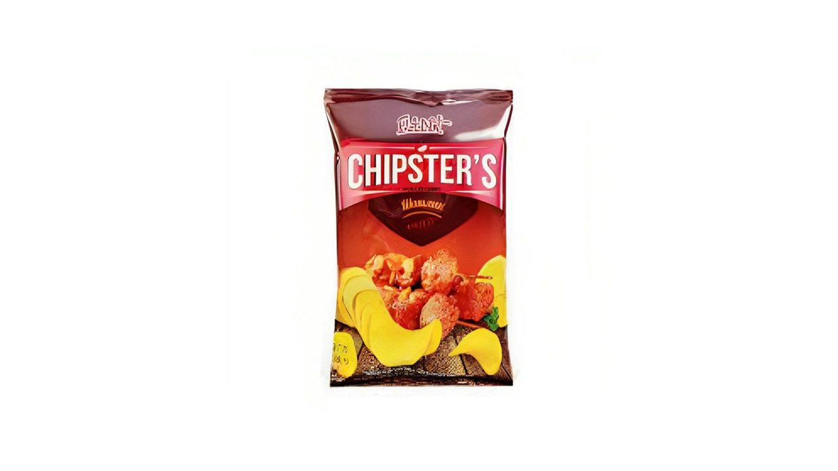CHIPSTERS Чипсы natural barbecue (110 g)