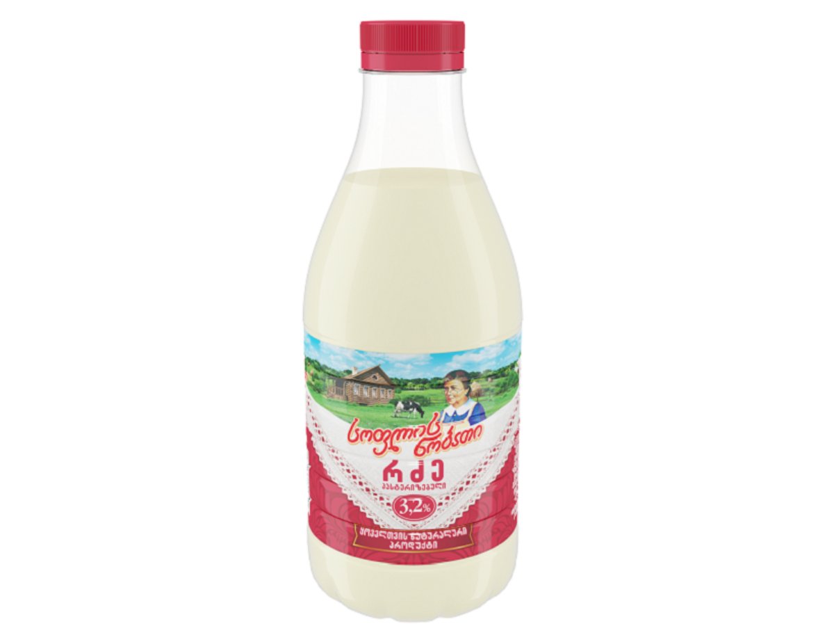 სოფლის ნობათი молоко pasteurized (0.93 l)