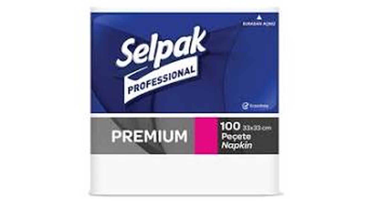 Selpak Салфетка პროფ.თეთრი (100 pcs)