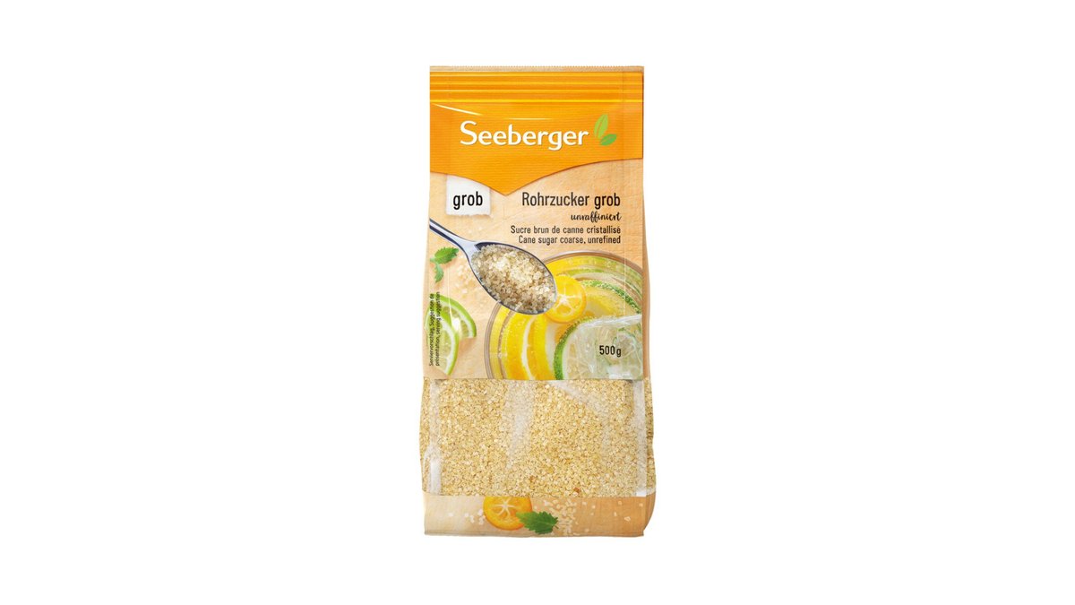 Seeberger сахар brown cane (500 g)