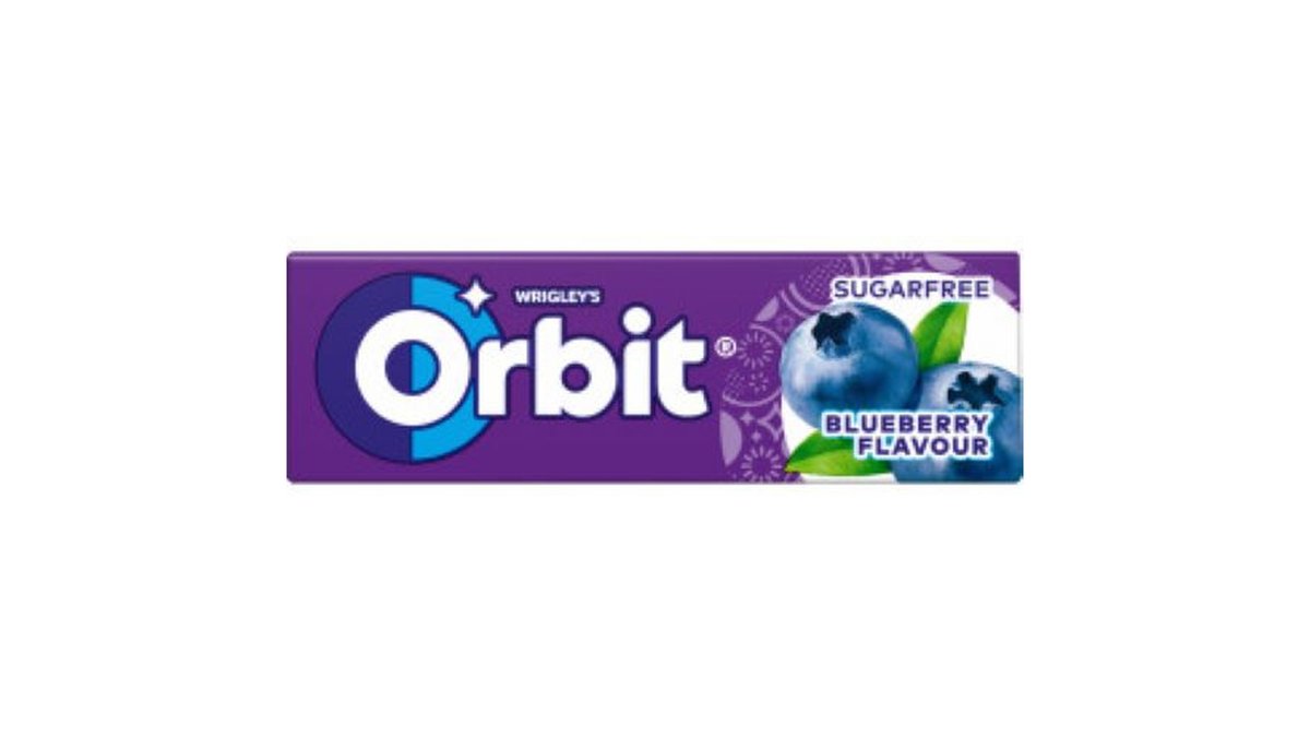 Orbit chewing gum blueberry (14 g)