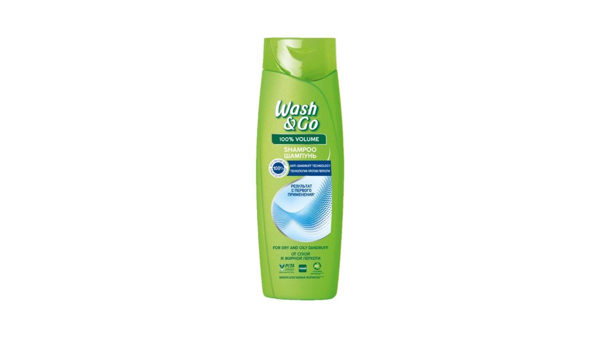 Wash and Go шампунь anti-dandruff (360 ml)