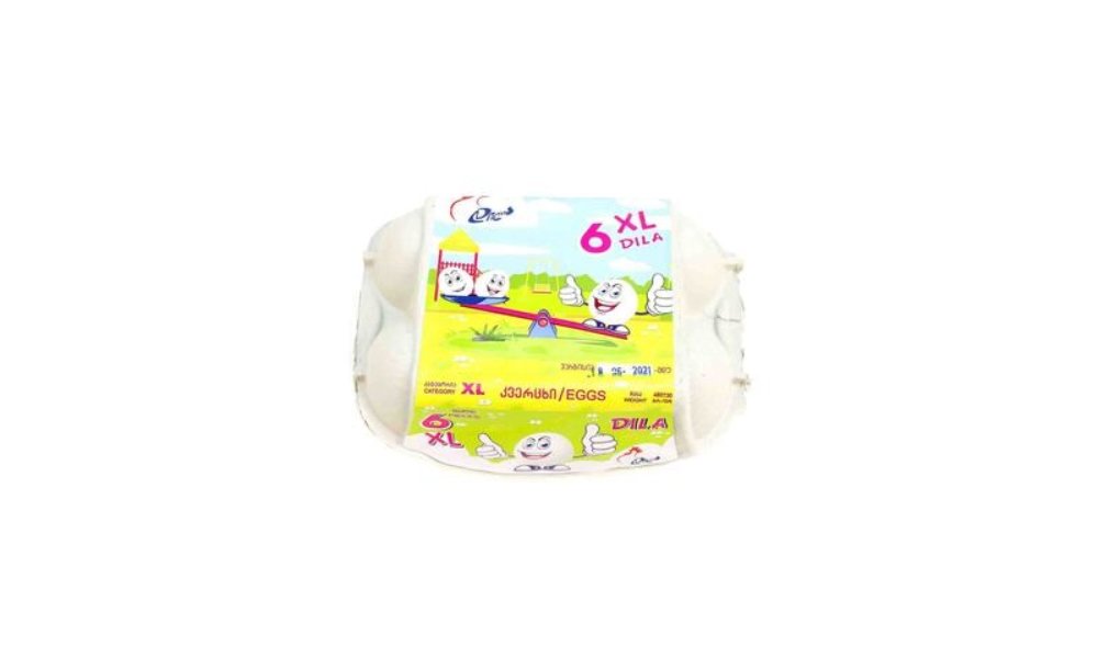 Dila კვერცხები (6 pcs)