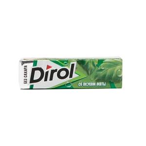 Dirol жевательная резинка ice mint