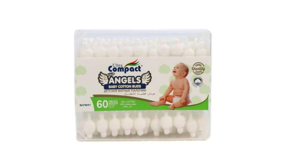 ყურის ჩხირები (60 pcs)