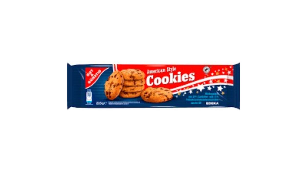 G+G печенье American Cookies with Chocolate Chips