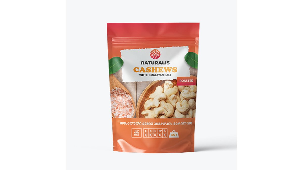 Nuts Himalayan salt (65 g)