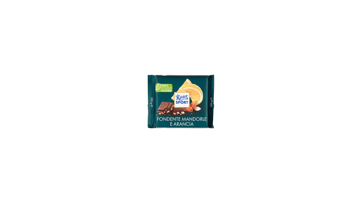 Ritter Sport Chocolate Almonds and Orange (100 g)