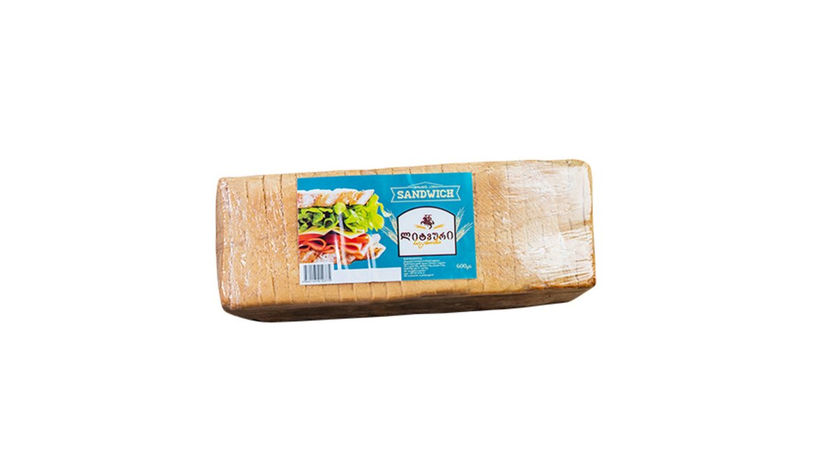 Lithuanian Bakery bread sandwich toast (600 gr)