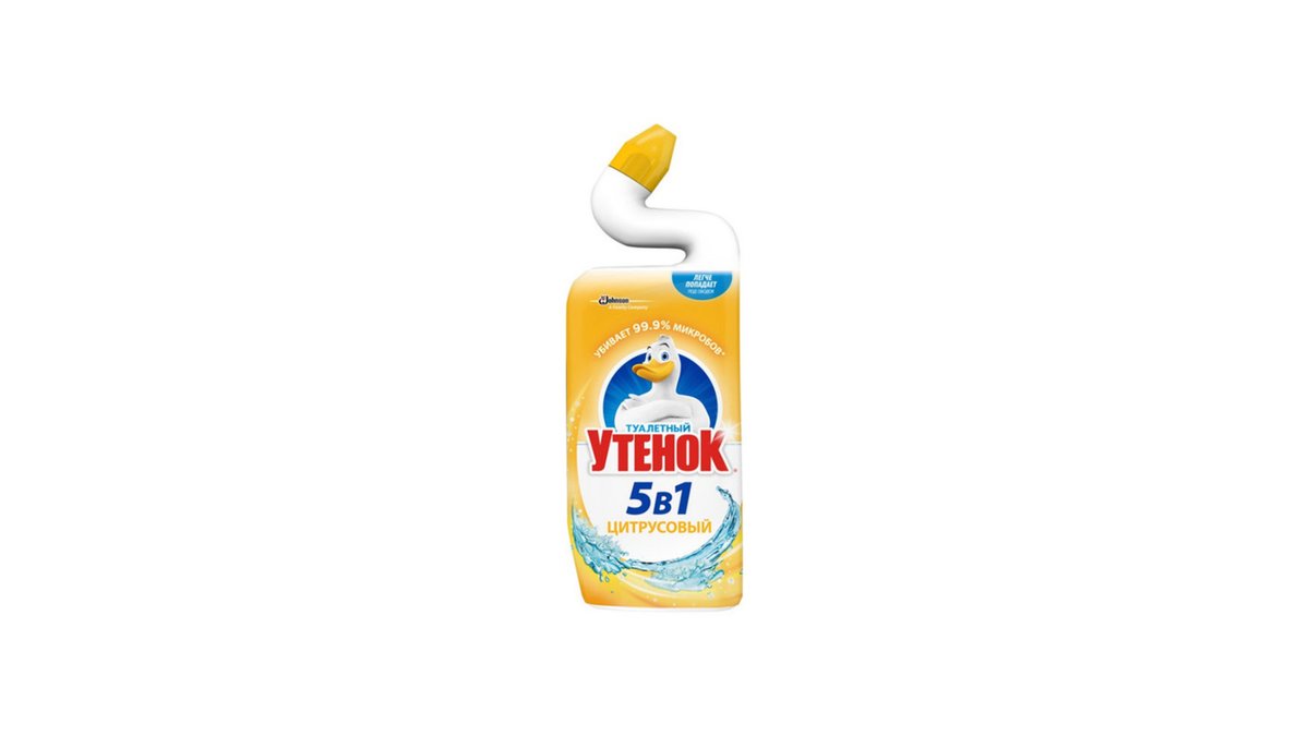 იხვი Toilet Cleaner ყვითელი