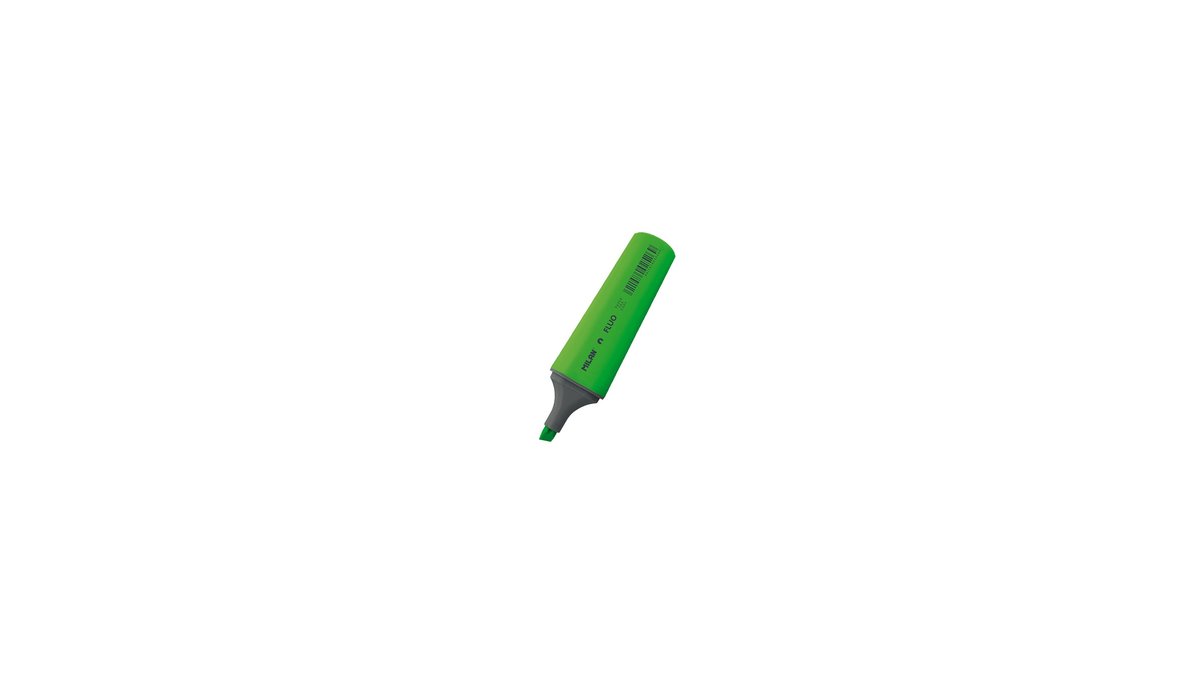MILAN marker green slanted tip (12 pcs)