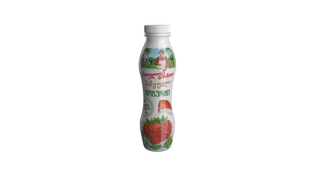 Rural Nobati Йогурт strawberry-mint (560 g)