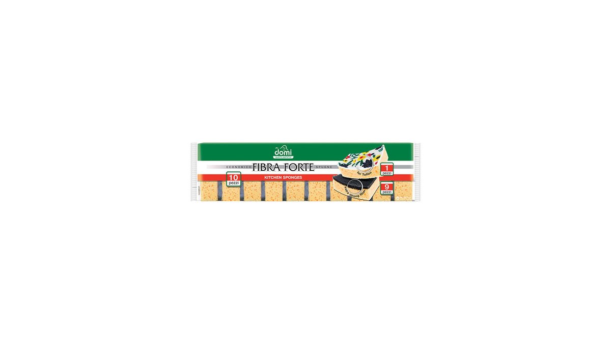 DOMI Dishwashing Sponge (10 pcs)