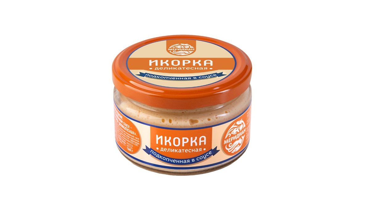 მერიდიანი Рыбная икра smoked sauce (160 g)