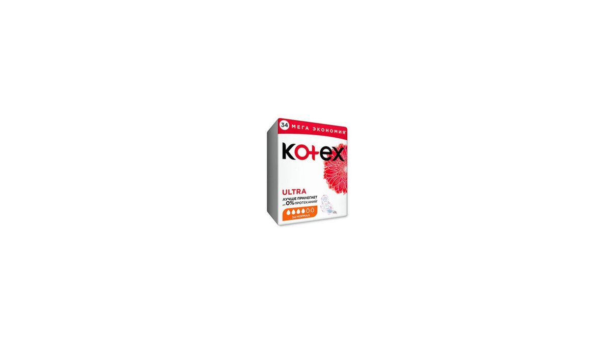 Kotex Гигиеническая прокладка Ultra Normal (34 pcs)