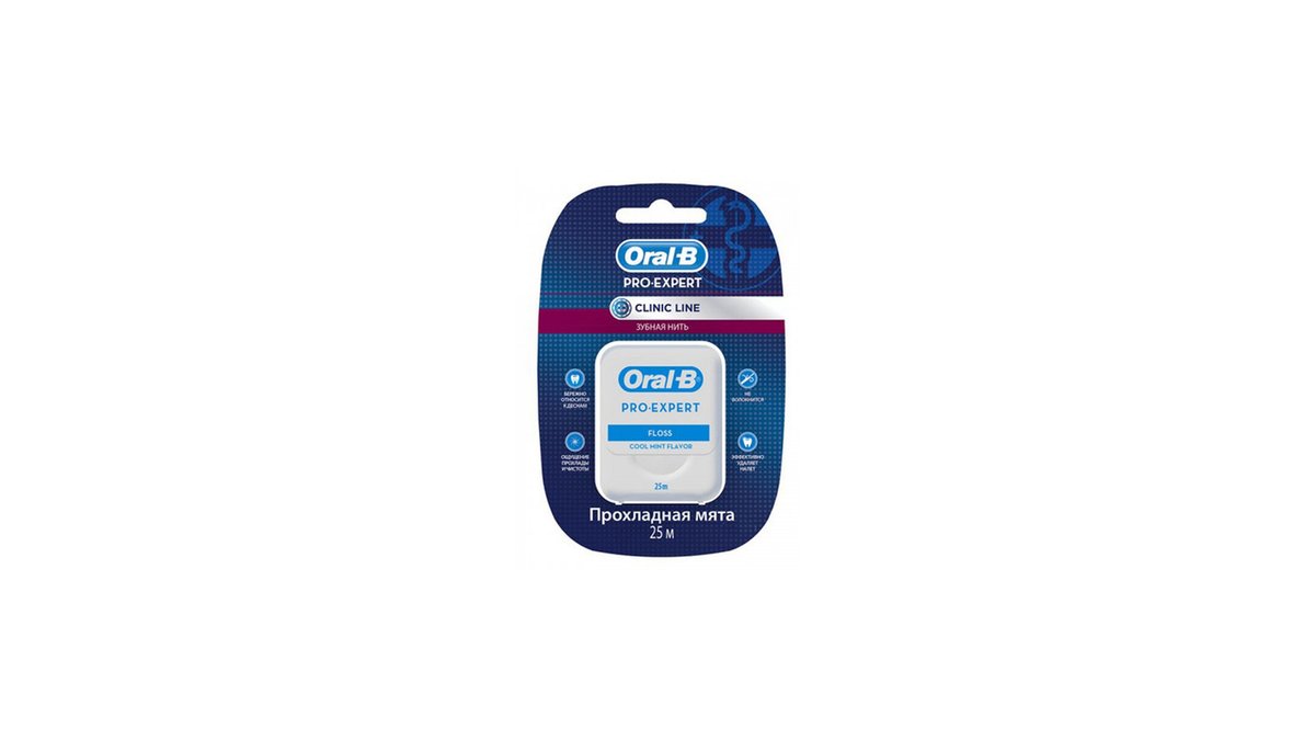 Oralb Dental Floss კლინიკა (25 m)