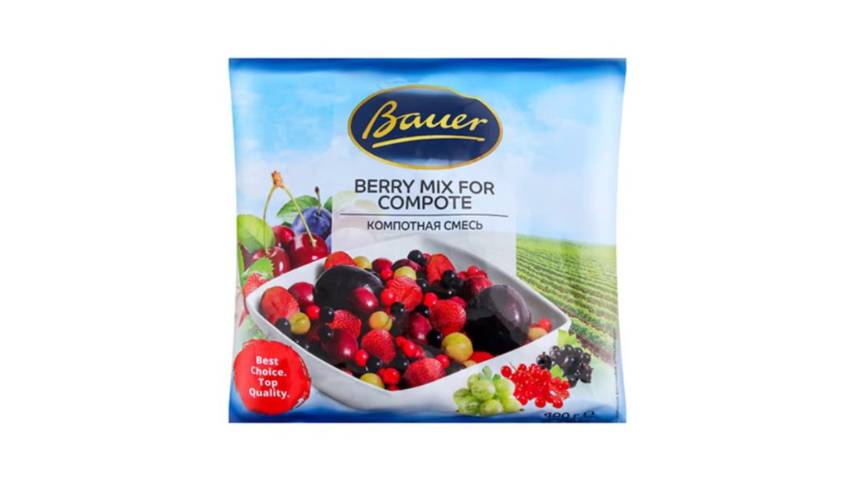 BAUER Frozen Fruit Mix Compote mix (400 g)