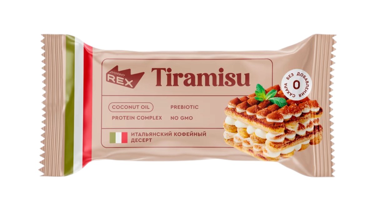 REX Протеиновый батончик Tiramisu (40 g)
