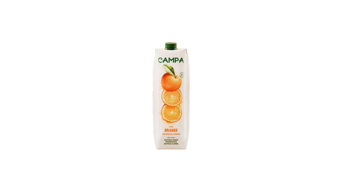 Campa сок 100% Orange Juice (0.95 l)