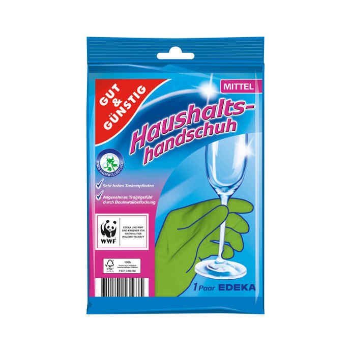G&G Latex Glove M size (1 pcs)