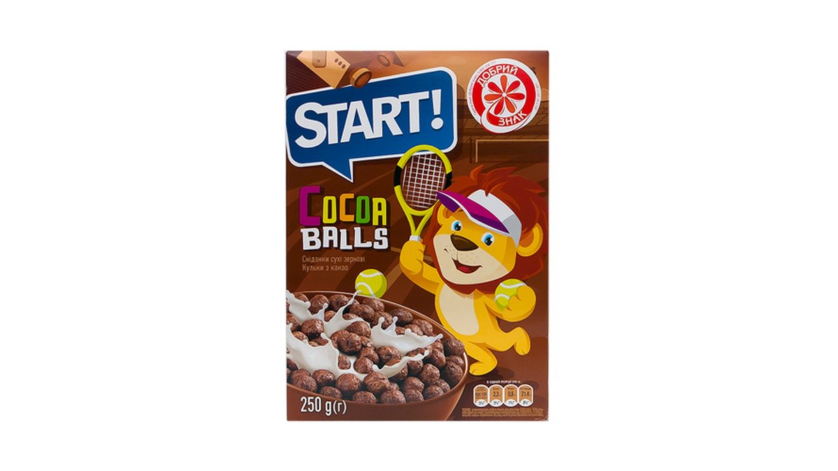 Start ზეთოვანი კოქტეილი cocoa balls (250 g)