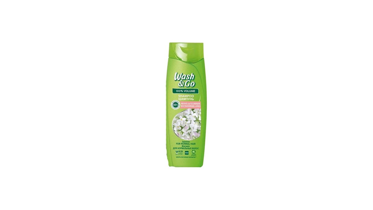WASH&GO შამპუნი (360 ml)