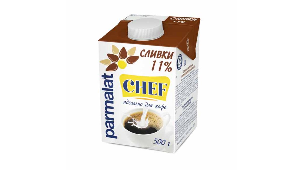 Parmalat Взбитые сливки 11%